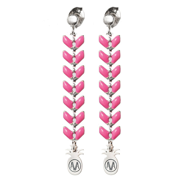 Pastel Earrings - Pink - Amadoria