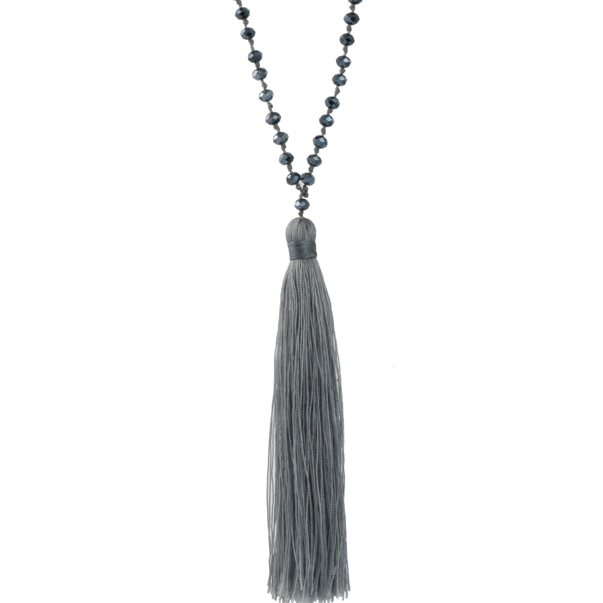 Talya Core Necklace Grey Grey Amadoria