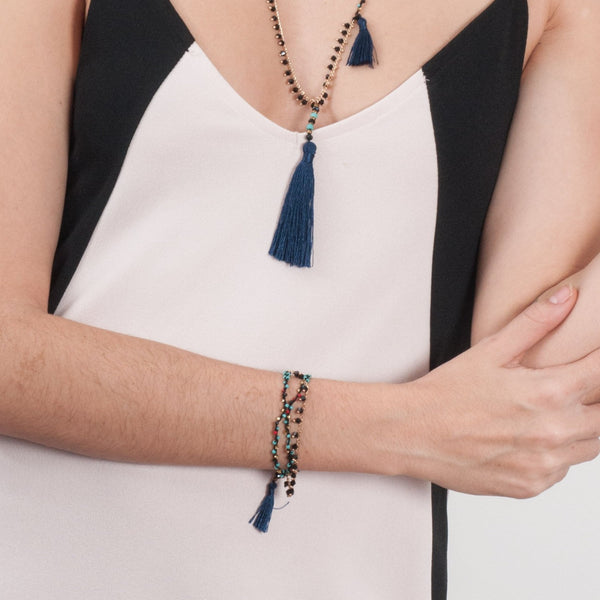Amadoria Bracelet Lara Bleu Marine